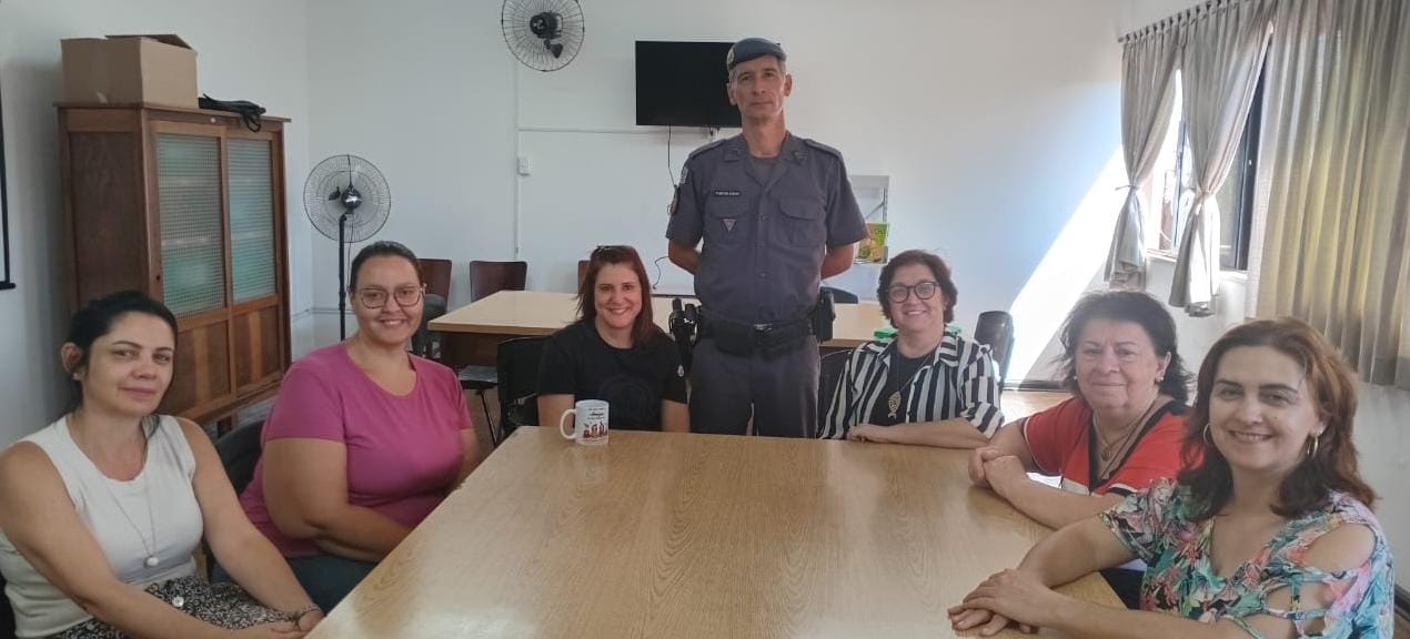Polícia Militar promove palestra sobre Lei Maria da Penha e aplicativo SOS Mulher em Santa Rita