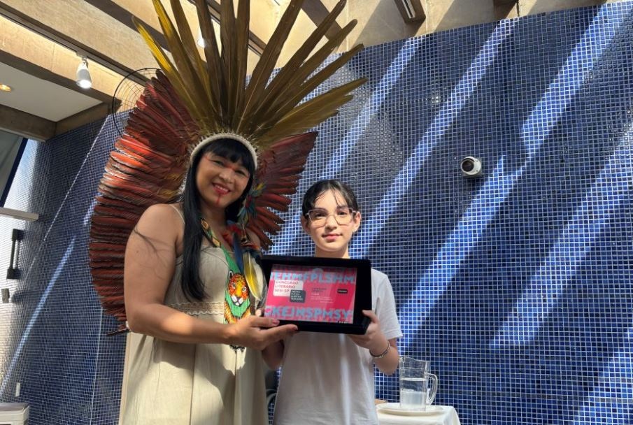 Concurso literário do Sesi premia escritores em Santa Rita com presença de Auritha Tabajara